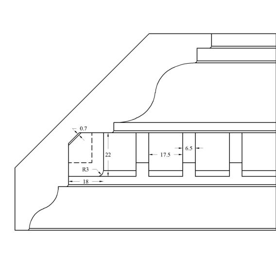 Cornices #C737