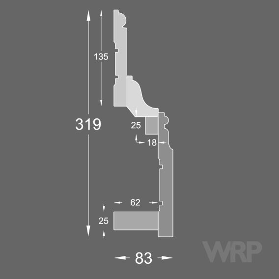 Compound moulding #S1511 + S1565 + C1564