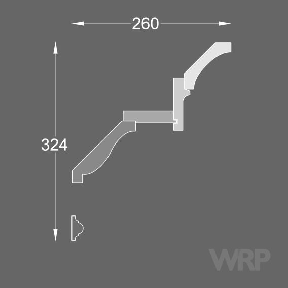Compound moulding #C1497 + C1517 + B600