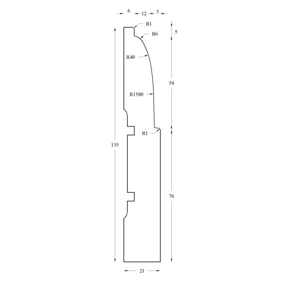 Skirtings #S1463-1