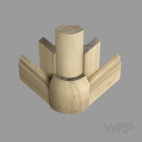 Compound moulding #Artisan Curved Plinth