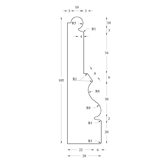 Architraves #A1427