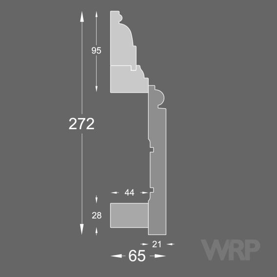 Compound moulding #S1667 + C892
