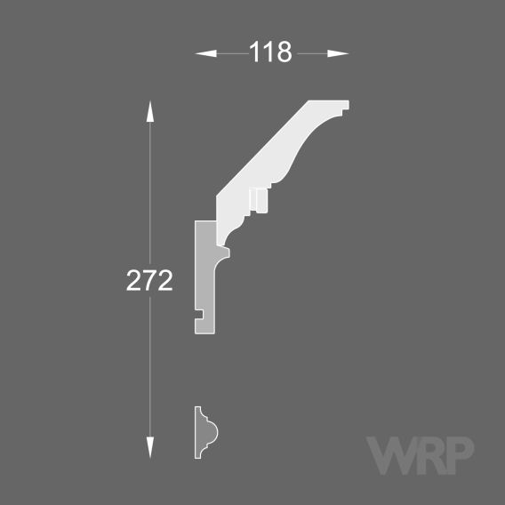 Compound moulding #C1259 + B600