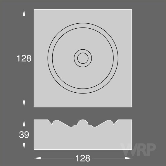 Rosette-and-plinth-blocks #ROS1522