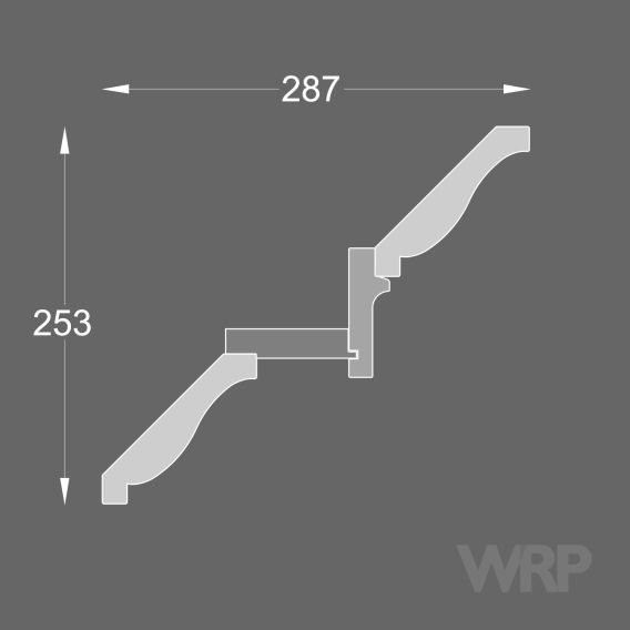 Compound moulding #C1497 + C1613 + C1614