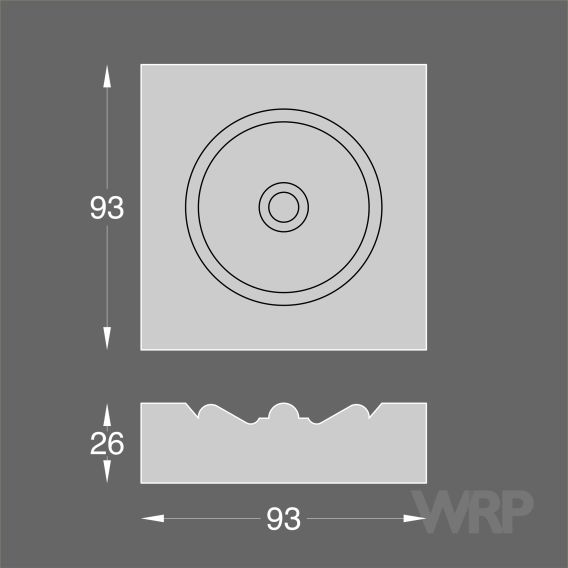 Rosette-and-plinth-blocks #ROS1561